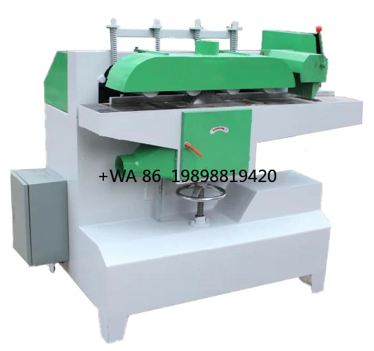 Wood Planks Woodworking Vertical Multiple Multiblade Circular Cut Multi-blade Multi Blade Rip Saw Sawing Saws Machine Tool