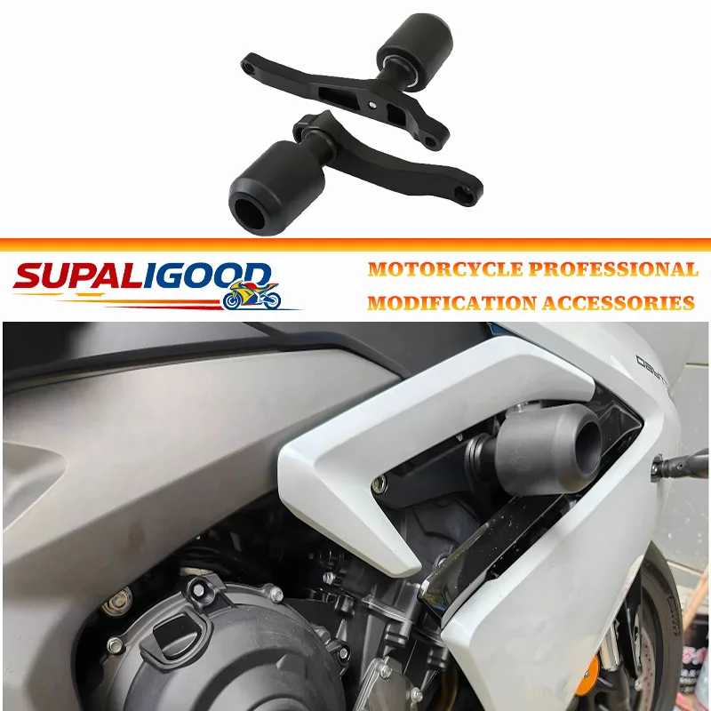 For Daytona 660 2024 2025 daytona660 Motorcycle Falling Protection Frame Slider Fairing Guard Crash Pad Protector