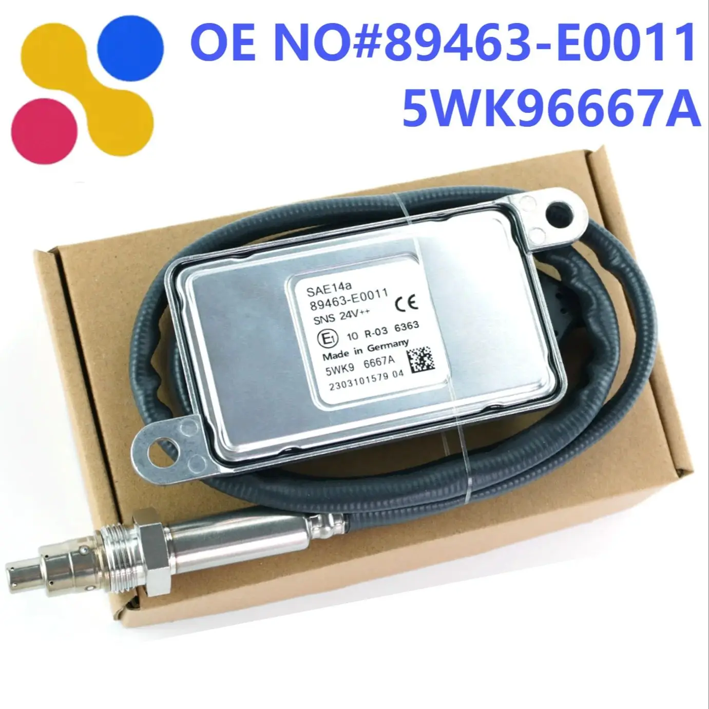 

Совершенно новый высококачественный новый датчик NOX 5WK96667A 89463-E0011 89463E0011, датчик кислорода азота для грузовика с двигателем Hino