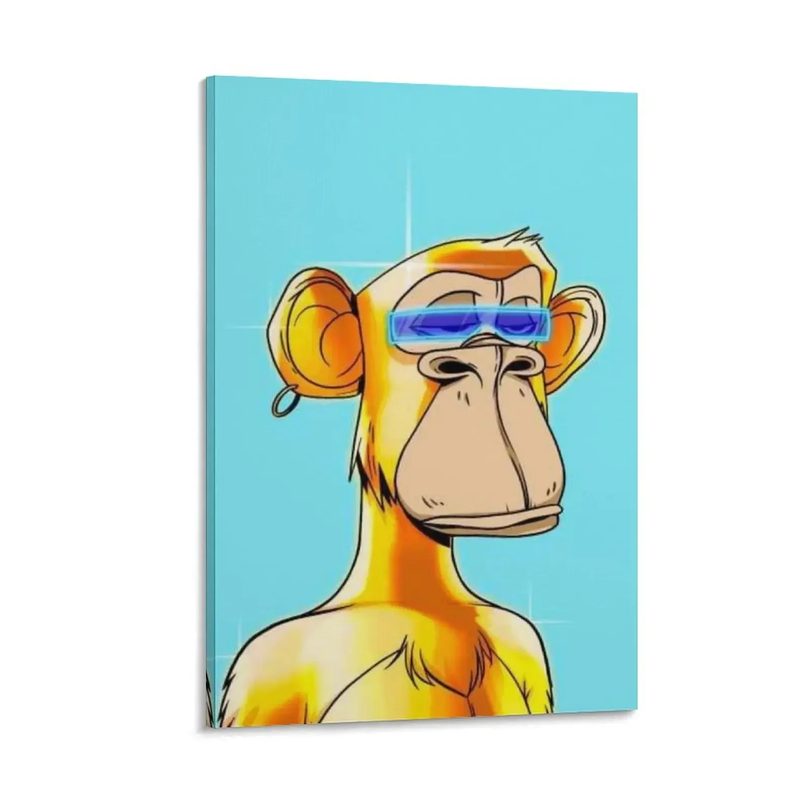 

Bored Ape NFT (do not screenshot) Canvas Painting Decoration home anime luxury home decor