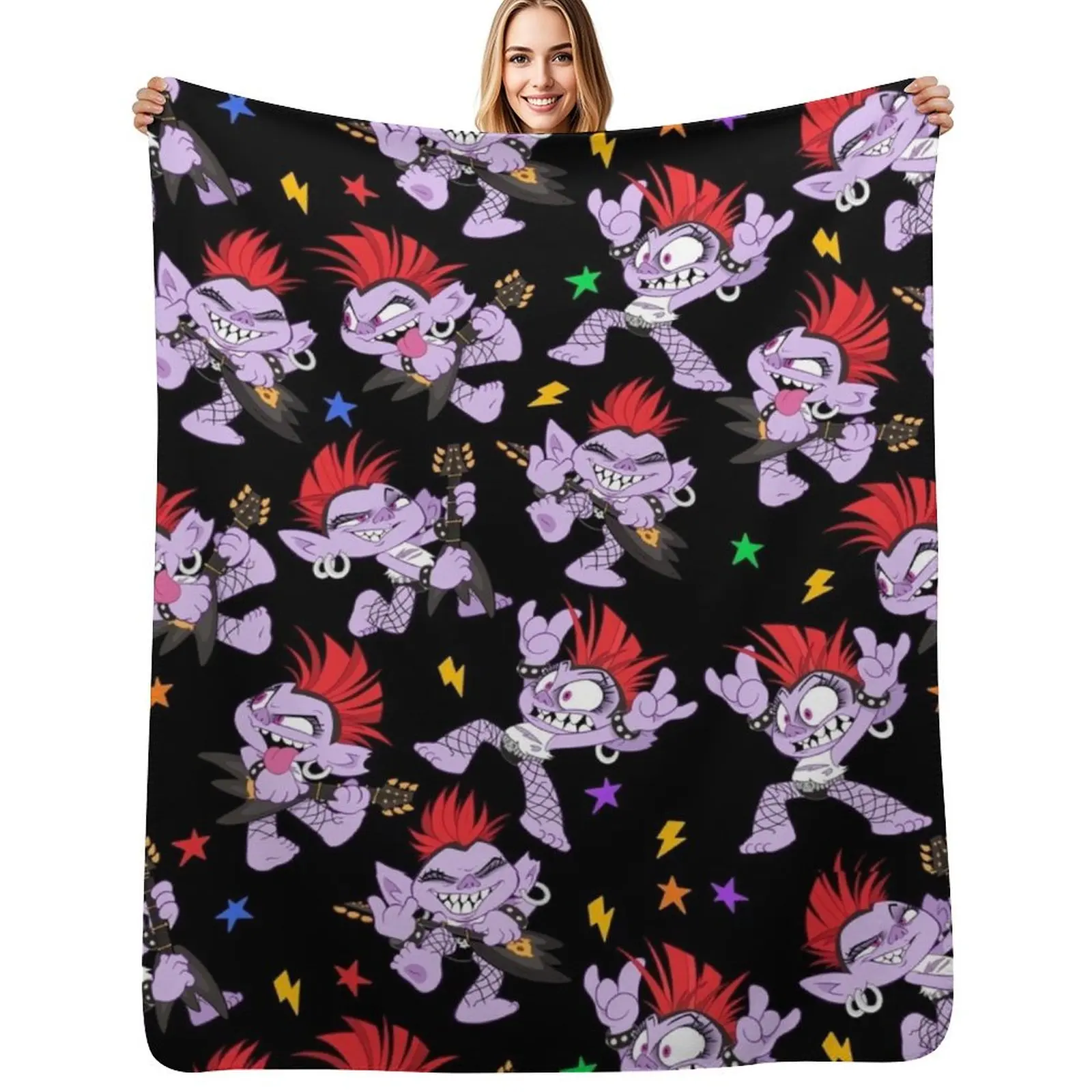 

Queen Barb Forever! Throw Blanket Spring Fall Cozy Throw Blanket for Couch