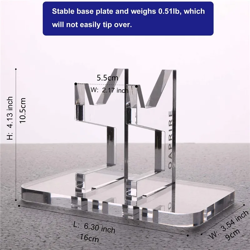 2/5PCS Desk Display Stand The New 1 Tier Game Supplies Universal Portable For Switch Ps Hanger Acrylic High-quality New