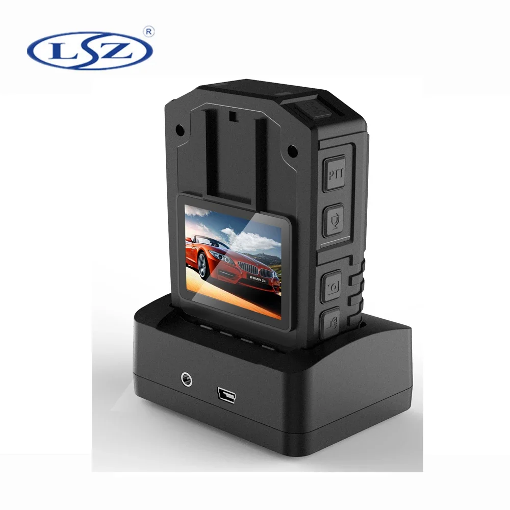 2026 Premium Products LSZ AHD 1080P Video Night Vision Wireless Wearable Body Worn Camera with GPS 3G 4G WiFi for Law Enforcemen