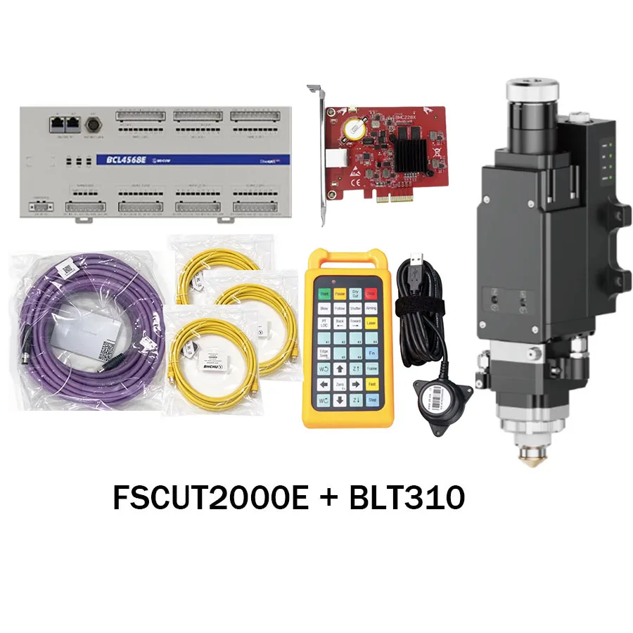 Bochu Laser Cutting Machine Control System FSCUT200C FSCUT200E SCUT4000E FSCUT6000 Laser Cutting Head BLT310 BLT442 BLT310T