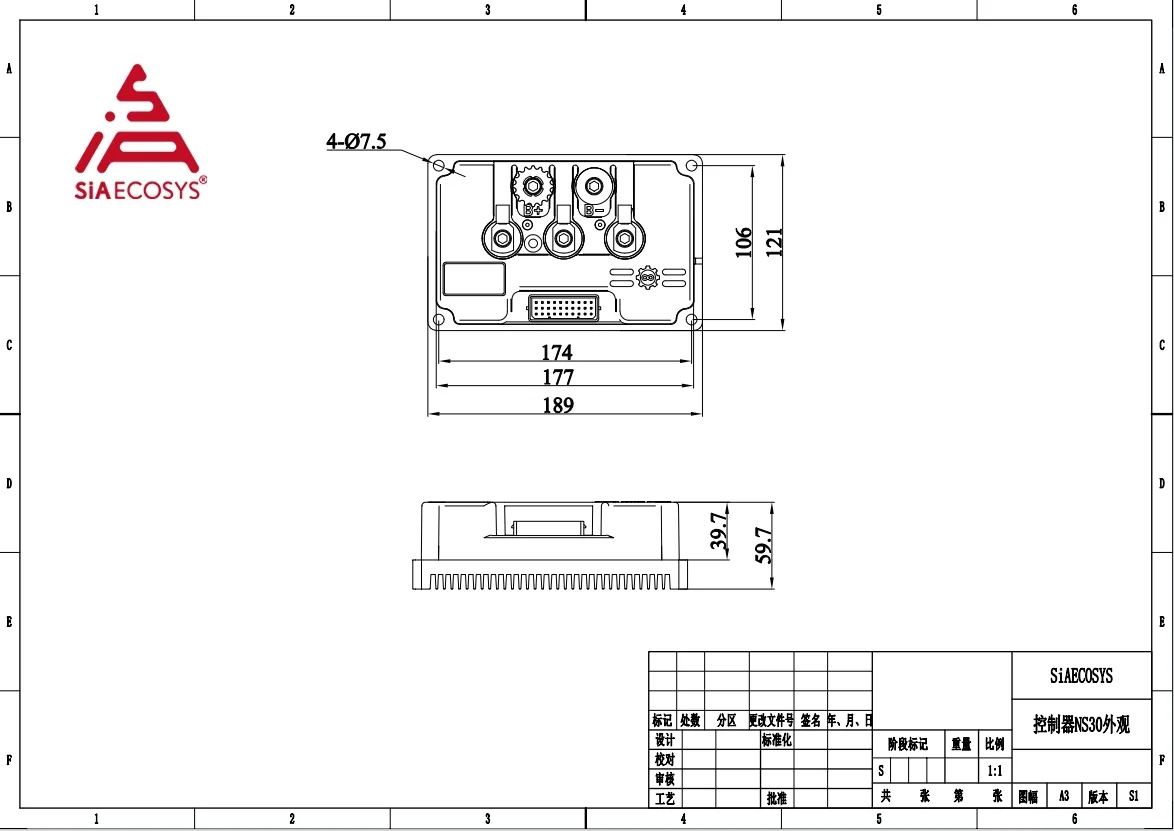 Fardriver ND72680 680A Controlador programable de pico Bluetooth con pantalla LCD CT-22 para motocicleta eléctrica