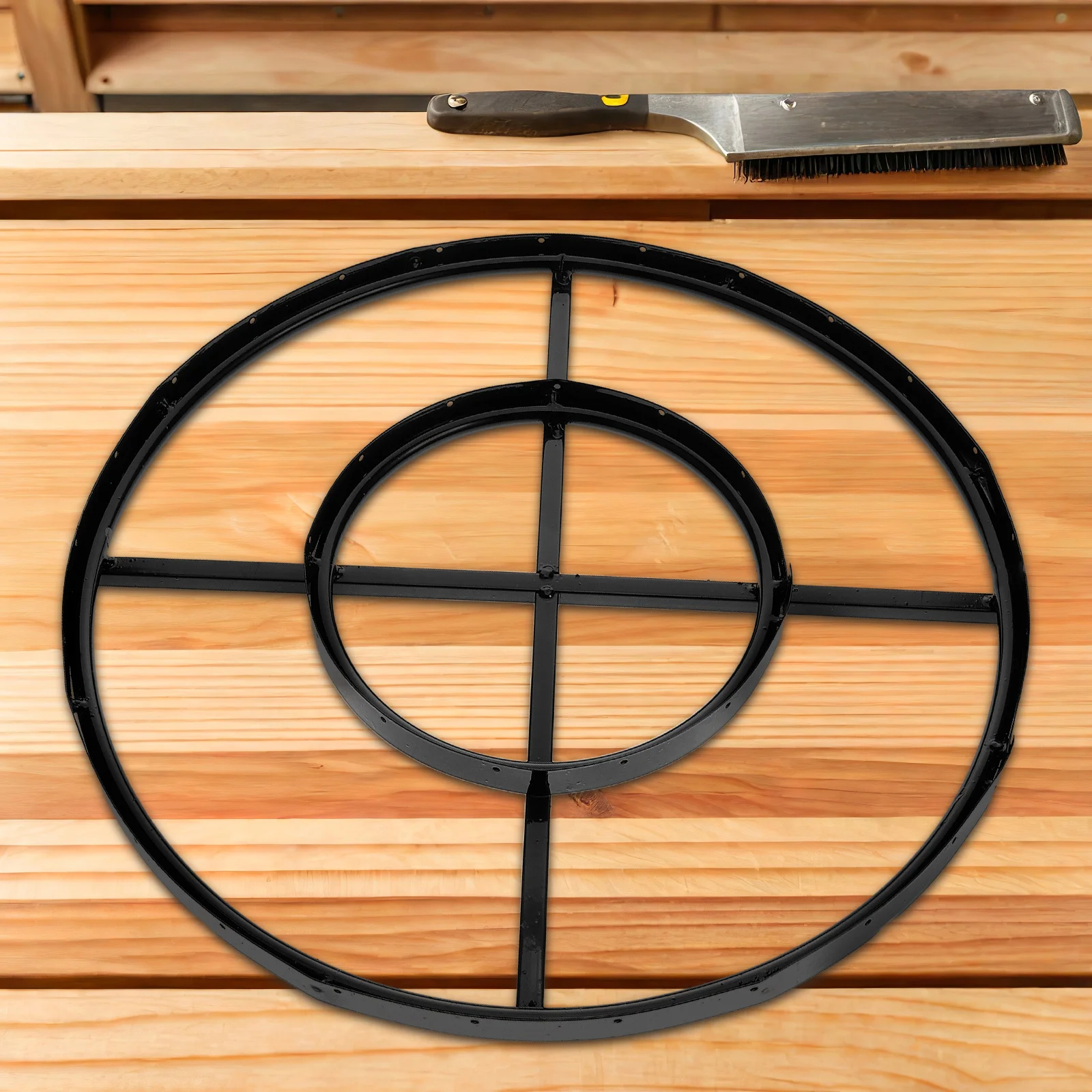 

Black Iron Ceiling Drape Hoop Wedding Party Decorative Craft Ring For Bridal Shower Canopy Curtain Floral Wreath Frame