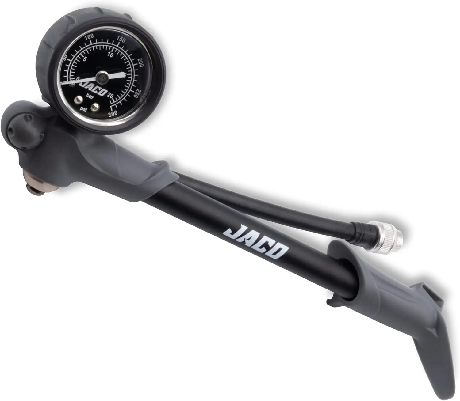 مضخة الصدمات JACO ShockPro MTB - شوكة هوائية/مضخة صدمات للدراجة الجبلية ذات ضغط عالي - 300 رطل لكل بوصة مربعة #1