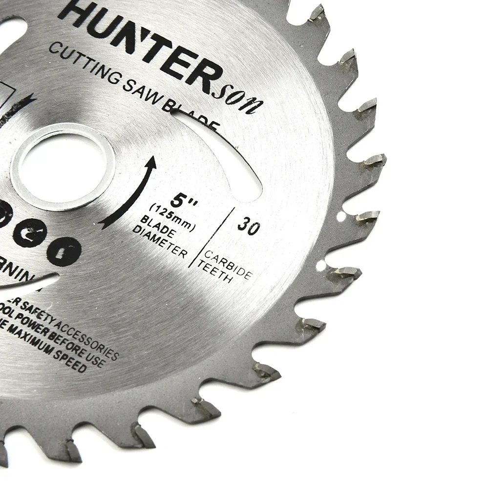 5    125mm Circular Saw Blade Wood Cutting Disc For Woodworking 30Teeth 20mm Bore Multitool Starlock Tools Circular Saw