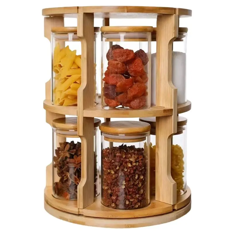 

Набор стеклянных банок для специй ABDJ-Kitchen, набор стеклянных контейнеров для хранения, герметичные банки для специй