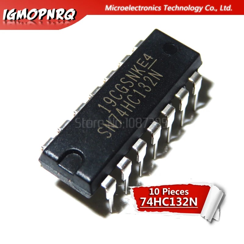 10Pcs 74HC132N 74HC…