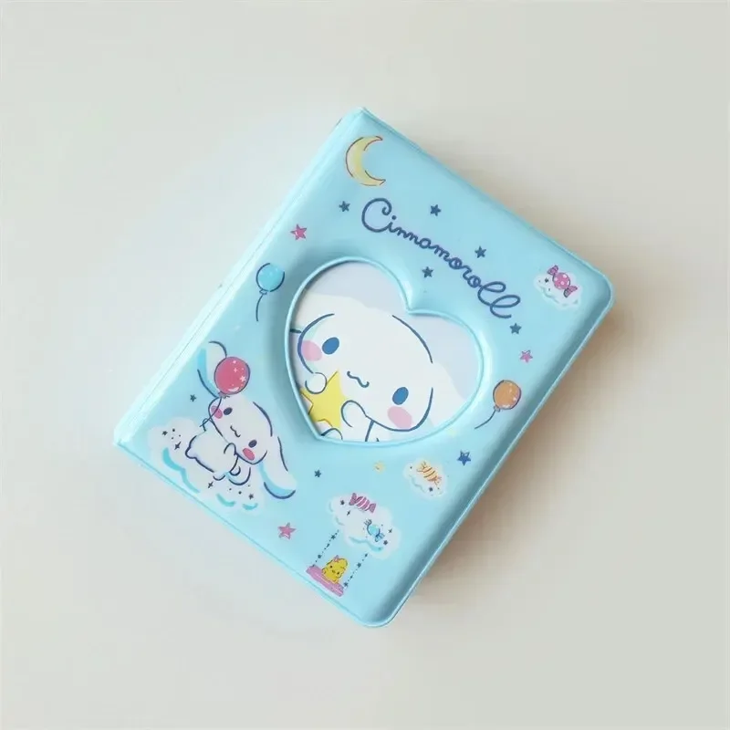 Sanrio Card Book Cinnamoroll Kuromi Hello Kitty Photo Album Card Protect Anime Cartoon Pochacco 3-Inch Mini Card Book Ornaments