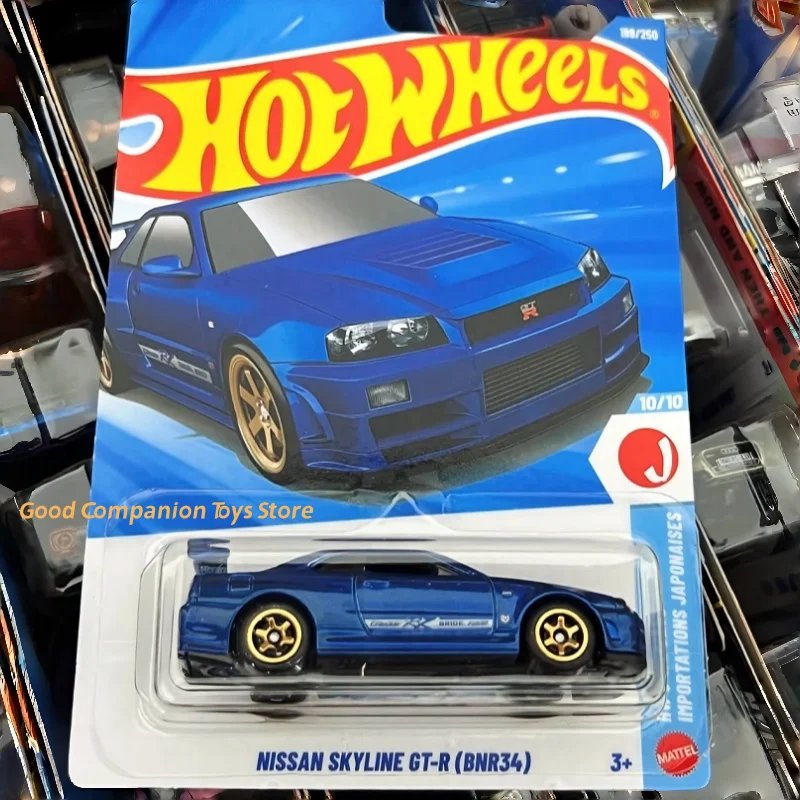 1/64 Mainline Series 2026 K Case In Stock Hot Wheels Bmw M4 Gt3 Nissan Skyline Gt-R Bnr34 Model Toys Collect Car Diecast Vehicle view 4
