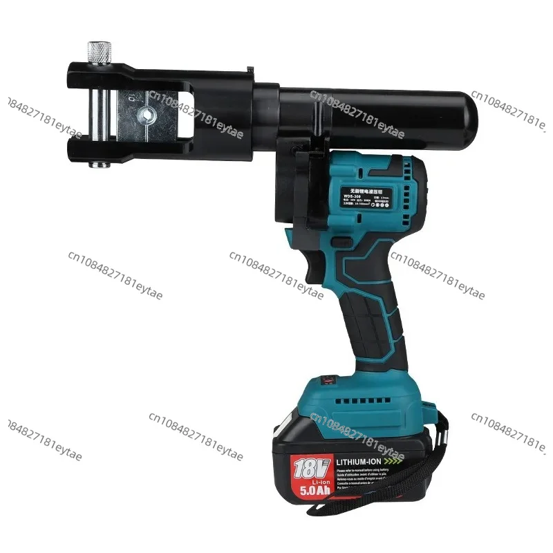Lithium Battery Cordless Hydraulic Crimper 16 300mm² for Copper Aluminum Lugs