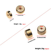 2pcs 5G 10G Brass Counterweight M3 Screw Nut Balance Weight For RC Car On Road Drift Rally Buggy Racing TAMIYA SAKURA HSP YOKOMO