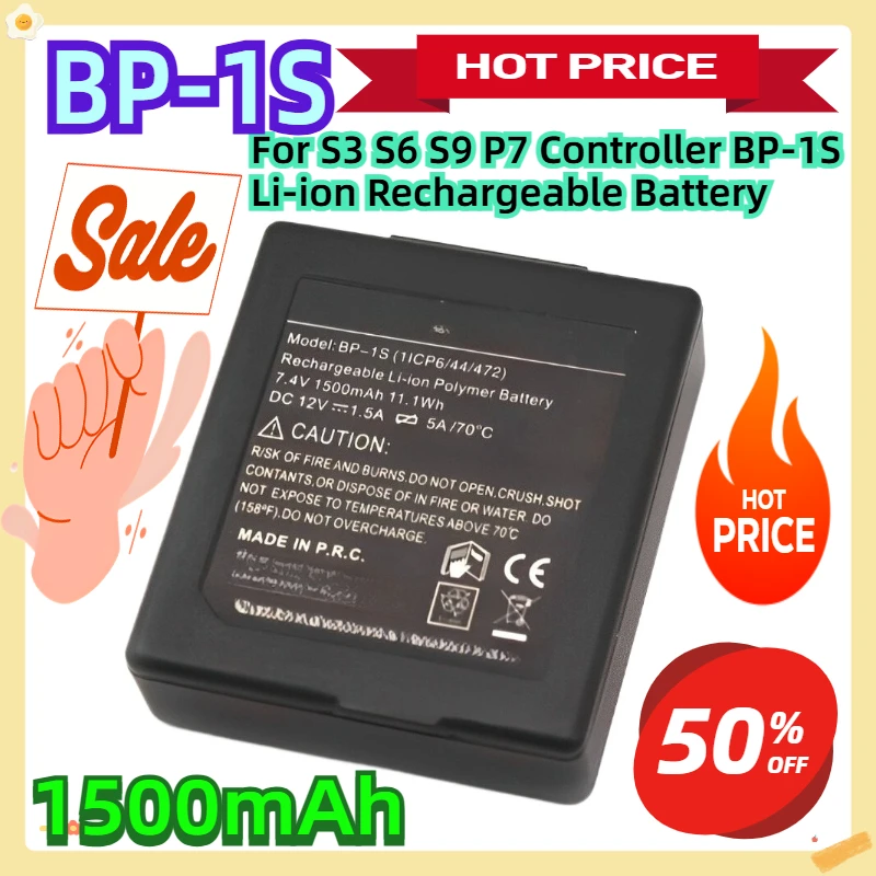 

For S3 S6 S9 P7 Controller BP-1S Li-ion Rechargeable Battery 1500mAh 7.4V
