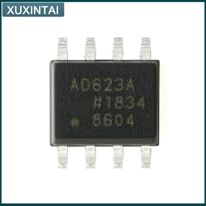 5Pcs/Lot  New Original  AD623ARZ-R7 AD623ARZ Instrumentation Amplifier 1 Circuit Rail-to-Rail 8-SOIC