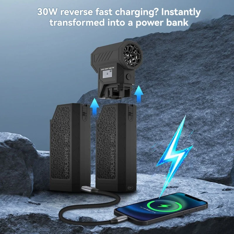 Blower 138000RPM Powerful Air Blower Brushless Motor Turbo Fan Wind Speed 52m/S Souffleur Air Puissant-ABVP