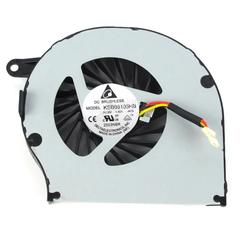 New laptop CPU cooling fan for HP G72 cq72 nfb73b05h 606013-001