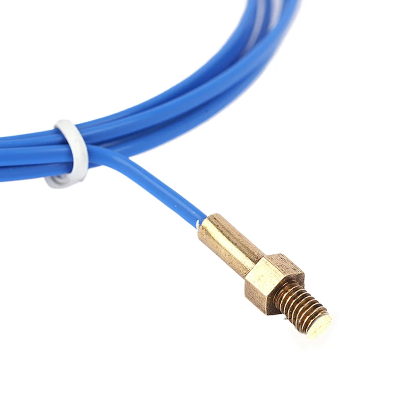 K/PT100 نوع M3 M4 برغي نحاسي حراري مع 0.5/1/2 متر عالي الدقة مقاوم للماء كابل PTFE مستشعر درجة حرارة الطابعة ثلاثية الأبعاد