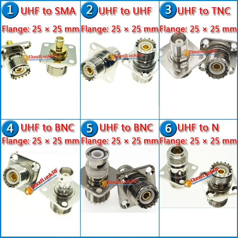 PL259 SO239 Uhf Fe … - image