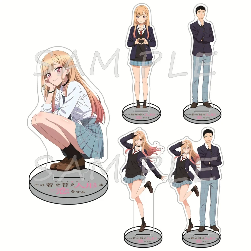 My Dress-Up Darling Season 2 School Uniform Version 15cm Acrylic Stand Figures keychain Anime Collectible Merchandise Fan Gift