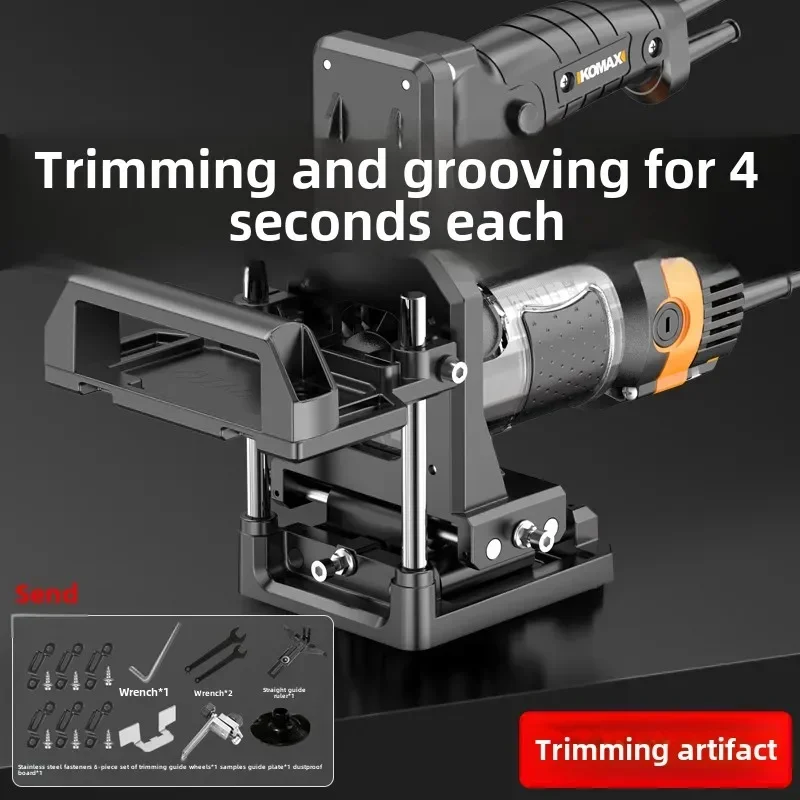 220V New Electric Trimmer Woodworking Tool Multifunctional Industrial Electric Groove Trimming Tool