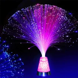 Multicolor LED Fiber Optic Lamp Light Interior Decoration Starry Sky Festival Lamp LED Night Light Camping Atmosphere Lamp