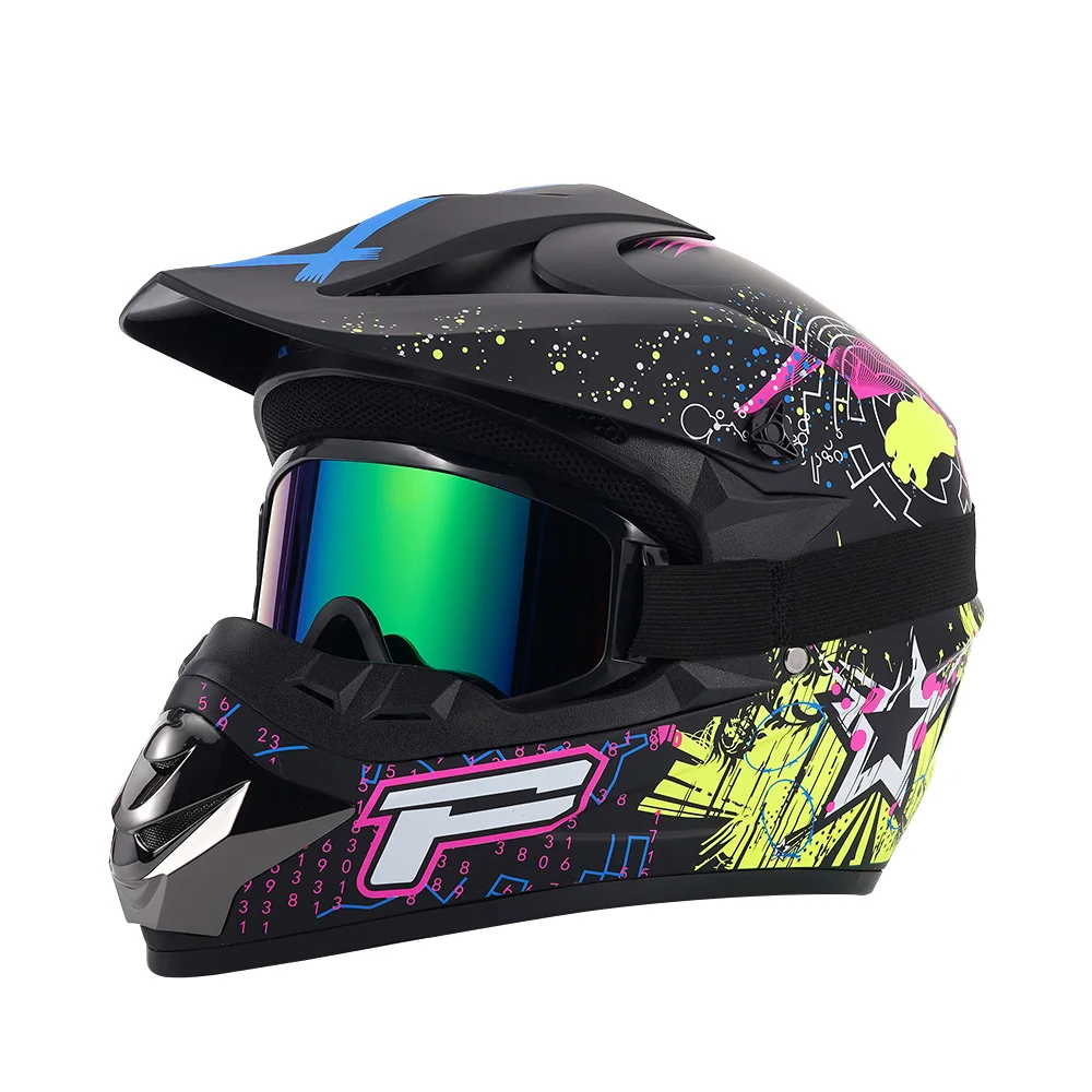 Capacete de segurança para motocicleta, motocross, bicicleta, downhill, ponto, cruz, capacete infantil, atv, lama, bicicleta, utv, off-road, peças de motor