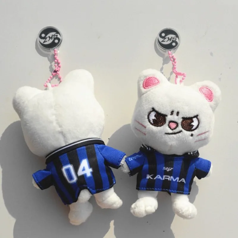 Kpop Stray Kids New Album KARMA Plush Toy Skzoo Wolfchan Cute Plushie Keychain Keyring Pendant Kawaii Stuffed Animal Mini Doll