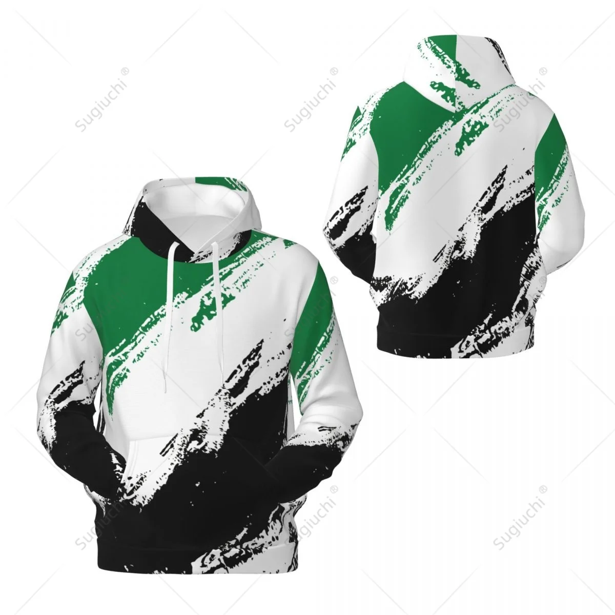 للجنسين الخريف ثلاثية الأبعاد هوديي سوريا العلم الرجال النساء البوليستر Harajuku البلوز البلوز هوديس عادية دروب شيبينغ ملابس مخصصة #6