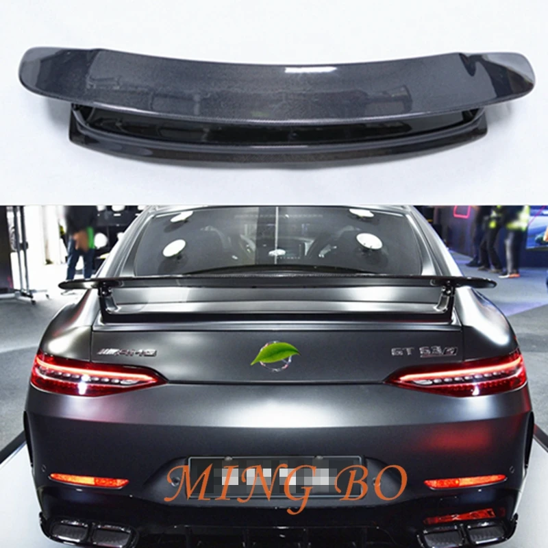 

FOR Mercedes Benz AMG GT63 GT50 GT53 2019-2023 Real Carbon Fiber Spoiler REAR WING TRUNK LIP SPOILERS High Quality AMG-Mod