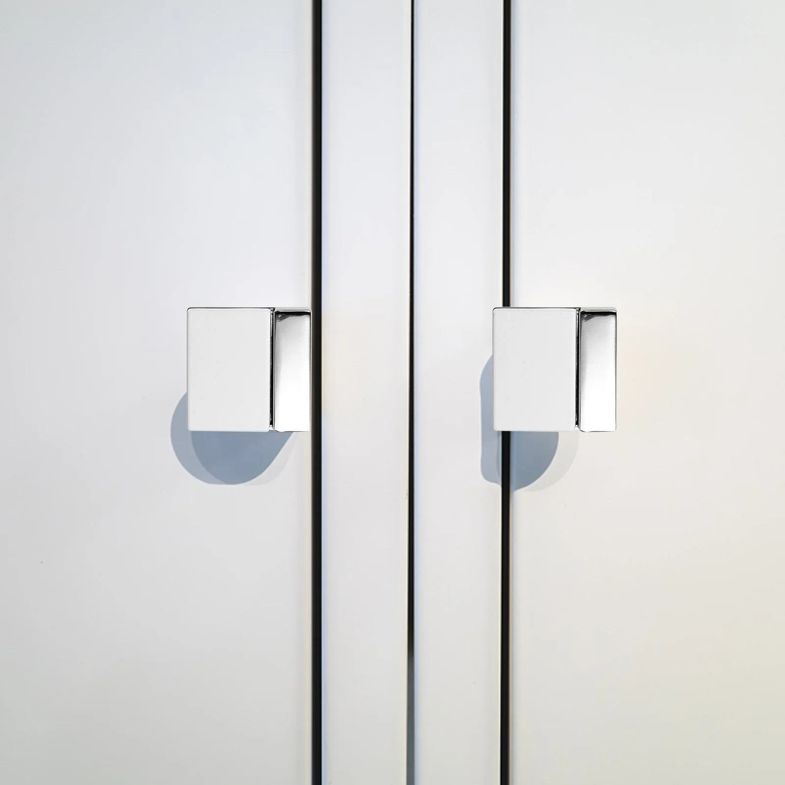 

5Pcs Zinc Alloy Cabinet Knobs Premium Dresser Drawer Pulls for Cupboard Closet Wardrobe Furniture Compact Modern Style Metal