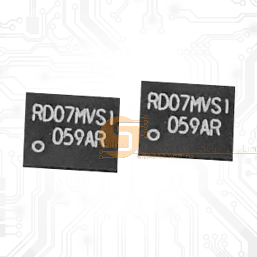 5 teile/los rd07mvs1 rd07mvs1b rd07mus2b original qfn smd mosfet leistungs transistor