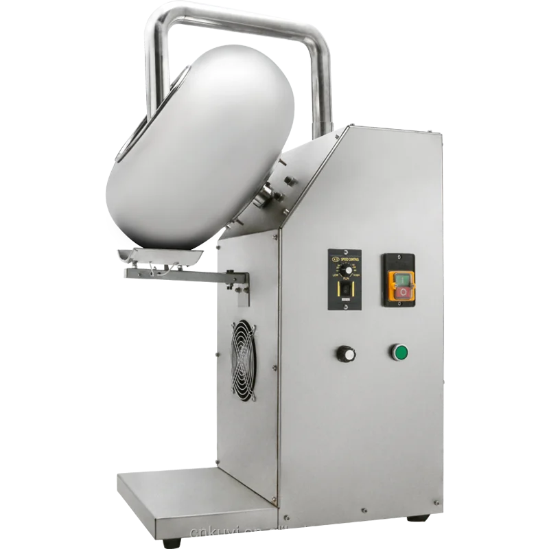 Snack Seasoning Machine Food Flavoring Mixer Almond Sugar Syrup Small Candy Chocolate Coating Machine