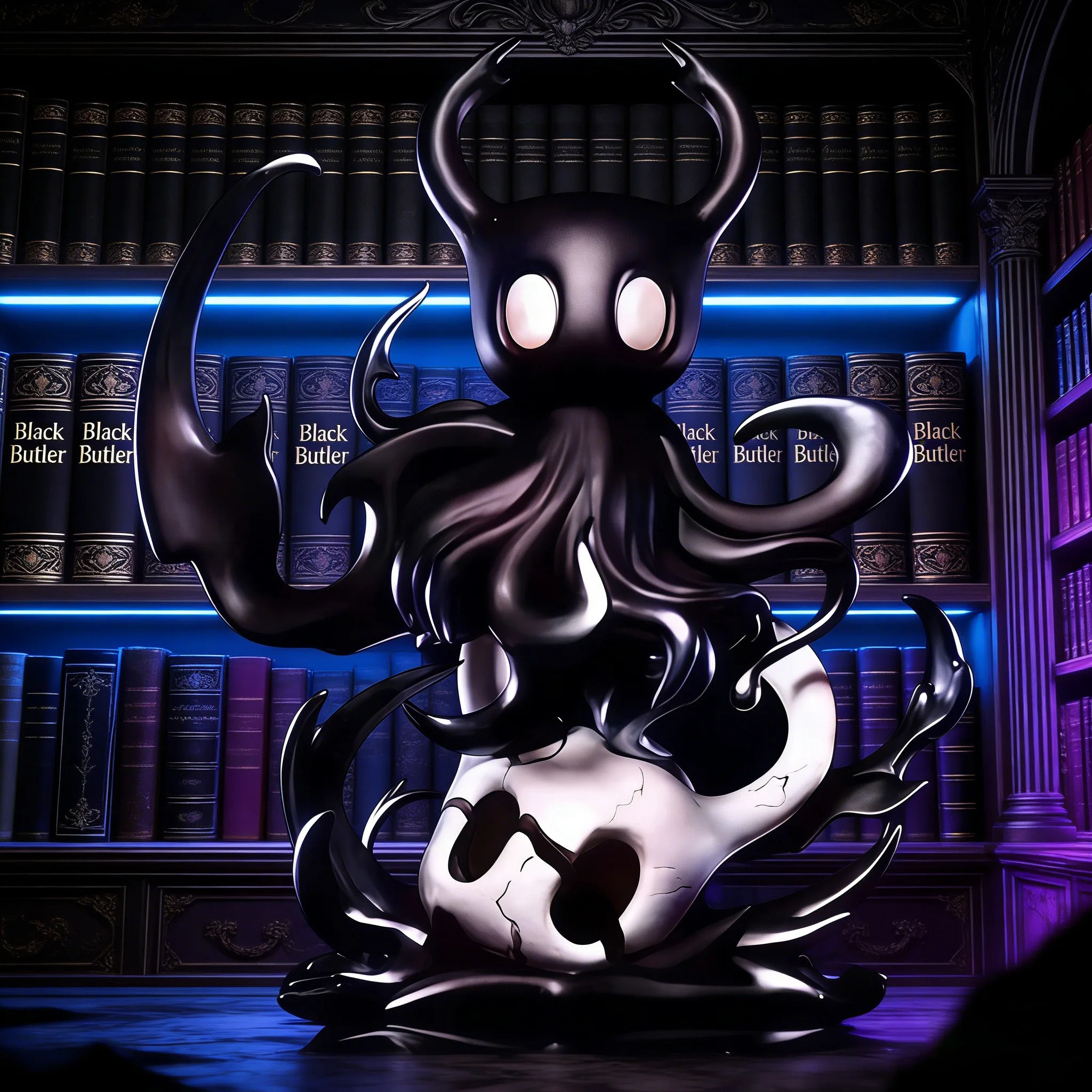 

Handmade Shadow Knight Hollow Knight ornaments, anime peripheral tables, trendy toys, gifts