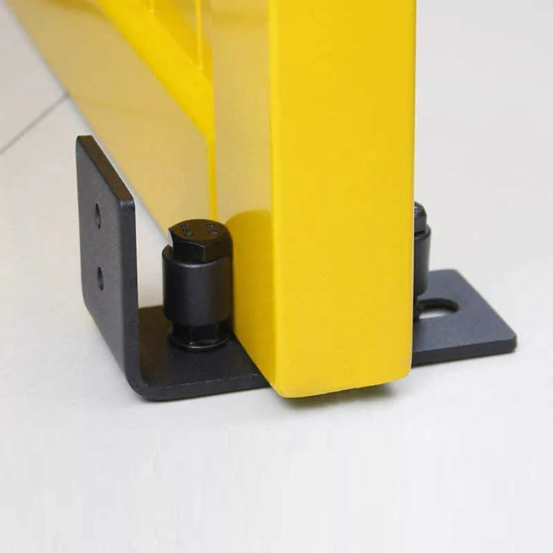 Barn Door Anti Swing Locator Anti Swing Positioning Wheel Suspension Rail Underfloor Heating Lower Wheel Guide Alignment Device