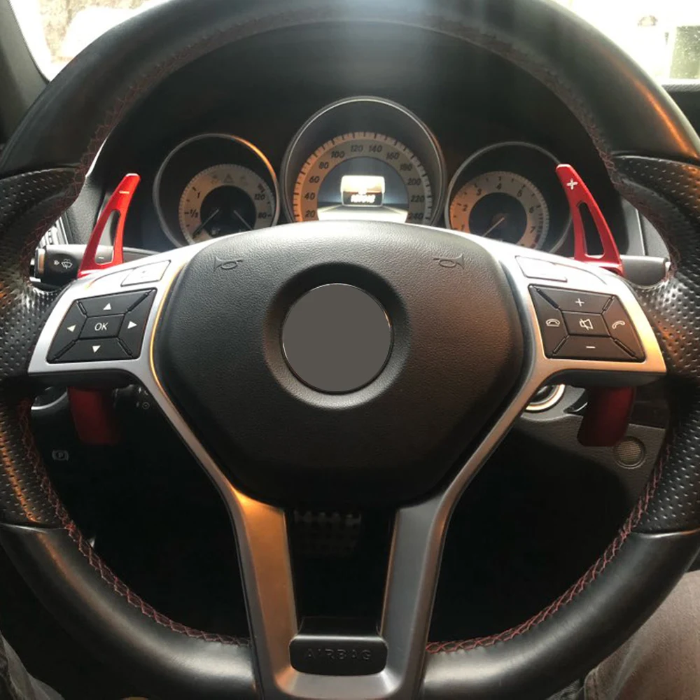 Car Steering Wheel Paddle Shift Extension Shifters DSG Shift Paddle For Benz S-Class (W222) 2014-2017 (NOT fit Cabriolet edition
