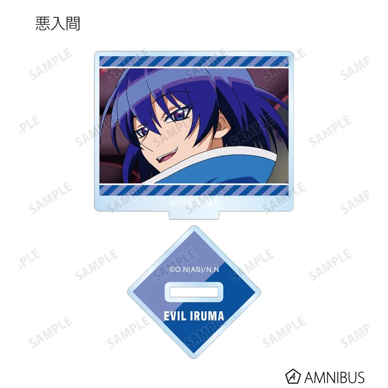 Anime Welcome to Demon School! Iruma-kun Iruma Suzuki Asmodeus Alice Acrylic Stand Model Plate Keychains Desk Decor