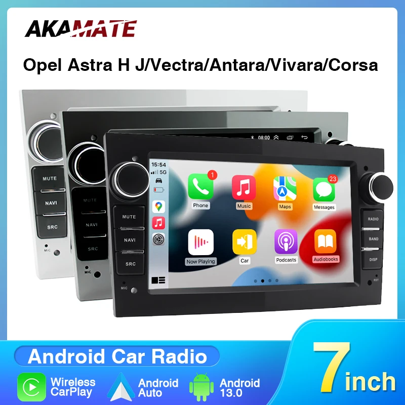 Car Radio GPS Navigation for Opel Astra H J Vectra Antara Vivara Corsa Vivaro Combo Zafira Meriva Signum CarPlay Android Auto