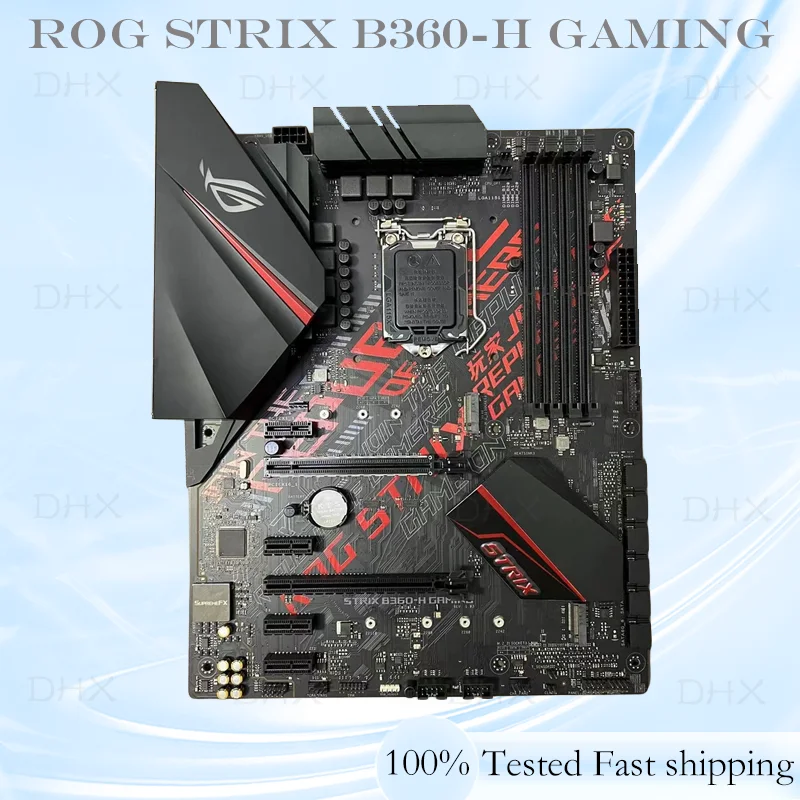 LGA 1151 DDR4 For ASUS ROG STRIX B360-H GAMING Motherboard ATX Mainboard 64GB 100% Tested Fully Work be shipp quickly DH