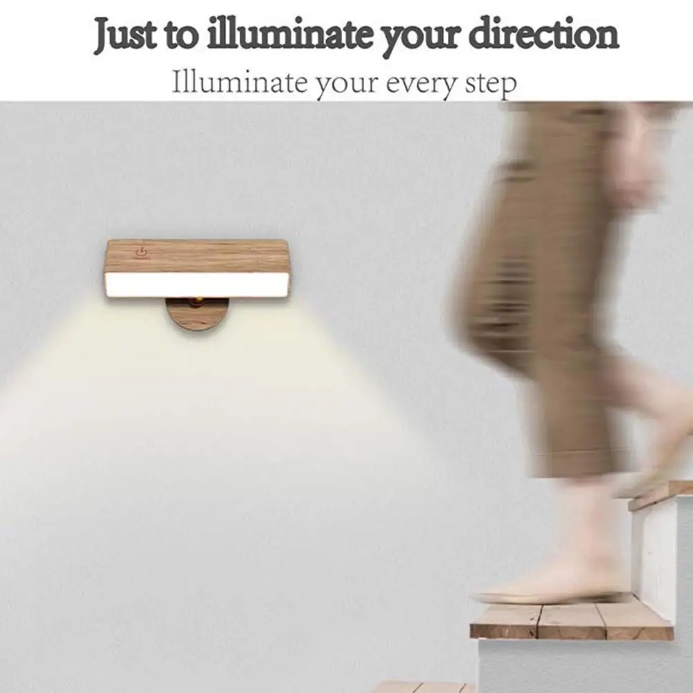 Easy Installation Wall Lamp Type-c Fast Charging Wall Light Rechargeable Led Wall Sconce with Remote Control for Stepless