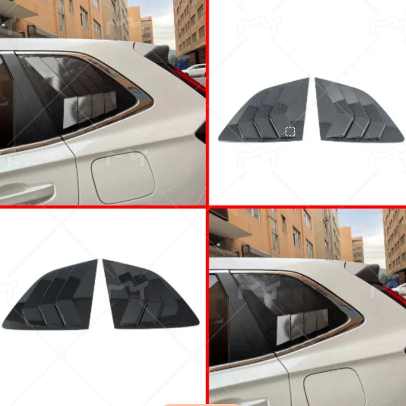 

For Honda CRV CR-V 2023 2024 Car Side Rear Window Louvers Air Vent Shades Trim Decoration Cover Frame Auto Exterior Accessories