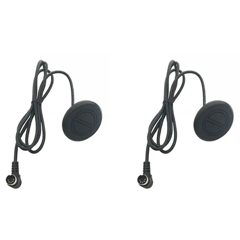 

ETRT 2X Electric Recliner Switch 2 Button 5 Pins Round Hand Switch For Home Appliance Adjustable Bed Lift Chairs Recliners
