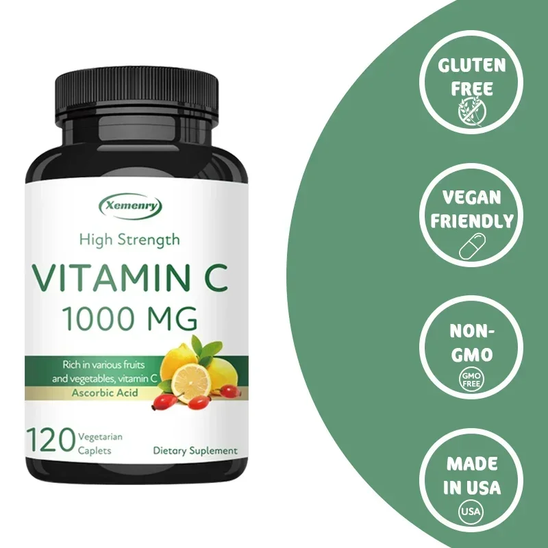 Vitamin C Capsules 1000 Mg - Boost Immunity