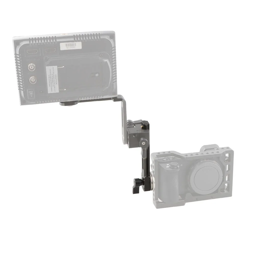 HDRIG Standard NATO Rail With ARRI Rosette Mount And M6 Knob for EVF/ Monitor/ Flashlight