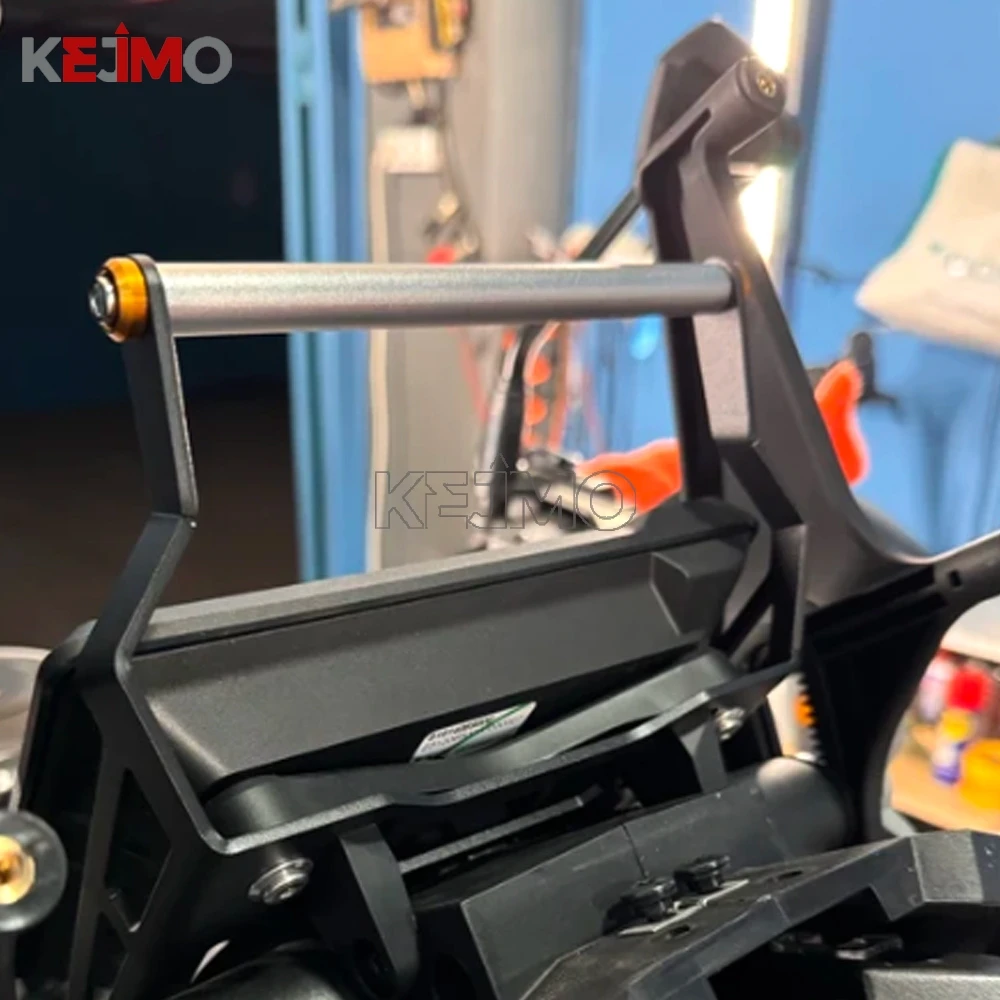 1290Adv Fit For KTM 1290 SUPER ADVENTURE R / S 2021 2022 2023 2024 Motorcycle GPS Mounting Adapter Above Instruments Accessories