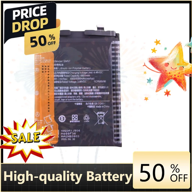 BM5T BM5S BP4G BP4D Battery for Xiaomi 13 13T 13Tpro 13Ultra 13lite Mobile Phone Battery POCO X6Pro Electric Board