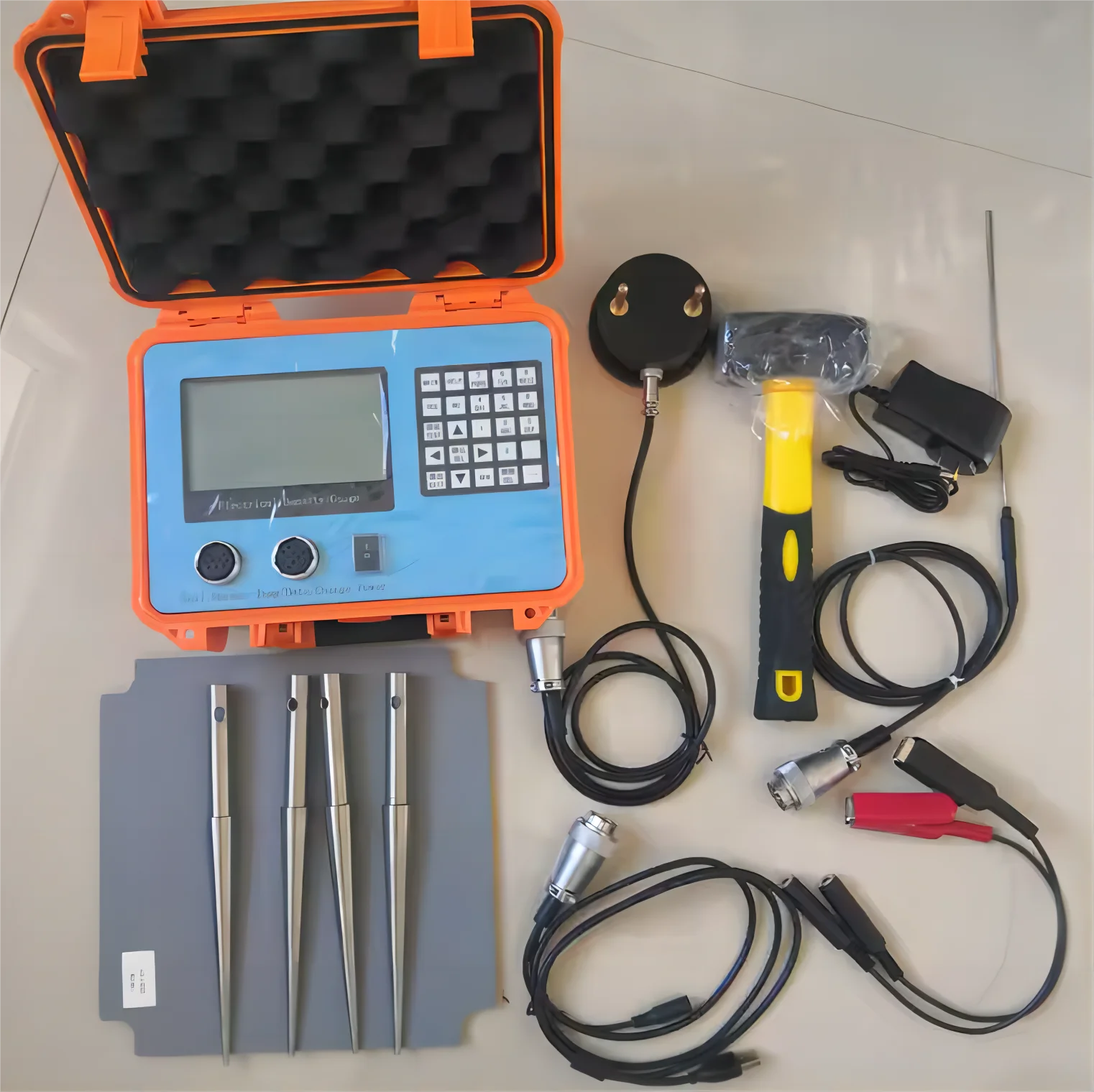 NON-NUCLEAR SOIL DENSITY GAUGE Non-Nuclear Troxler Compaction Testing Procedure Soil Density Gauge Equipment