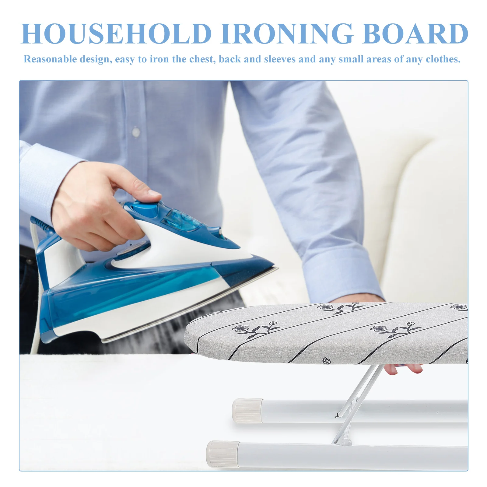 Ironing Board Pad Mini Clothes Foldable Table Household Clothing