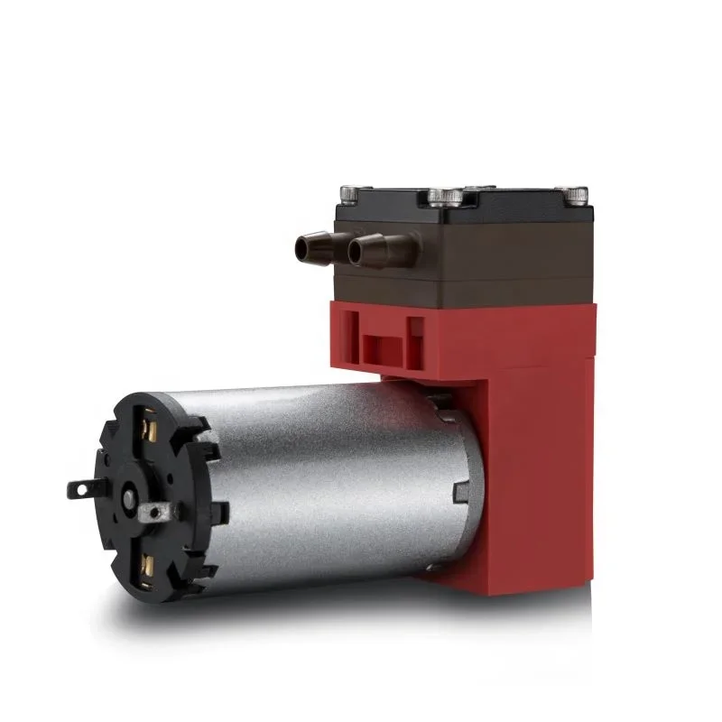 Updated Version Low-pulsation DC Micro Air Vacuum Pump Silent Electric  Sampling Pump for Environmental Protection